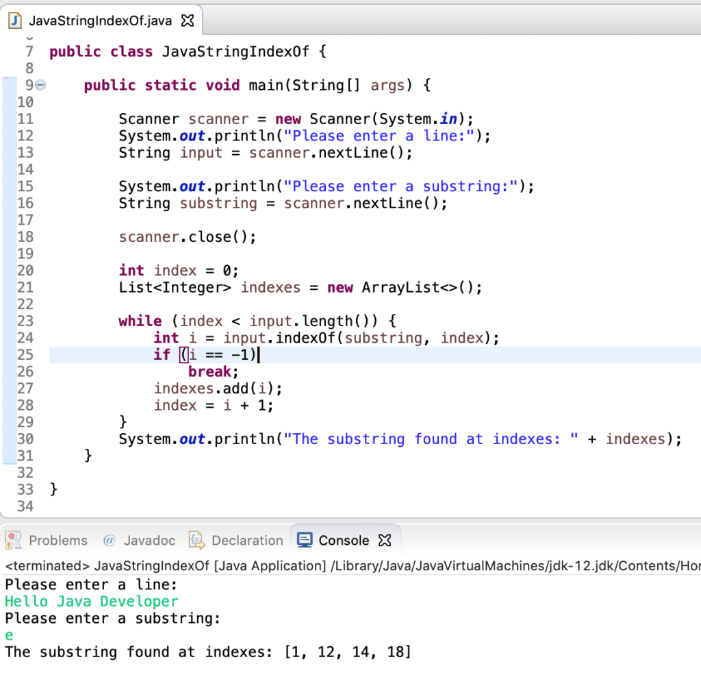 String Contains Method In Java With Example Internal Implementation 